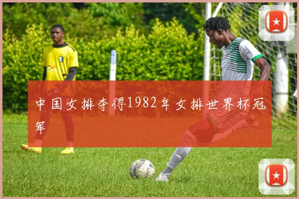 中国女排夺得1982年女排世界杯冠军